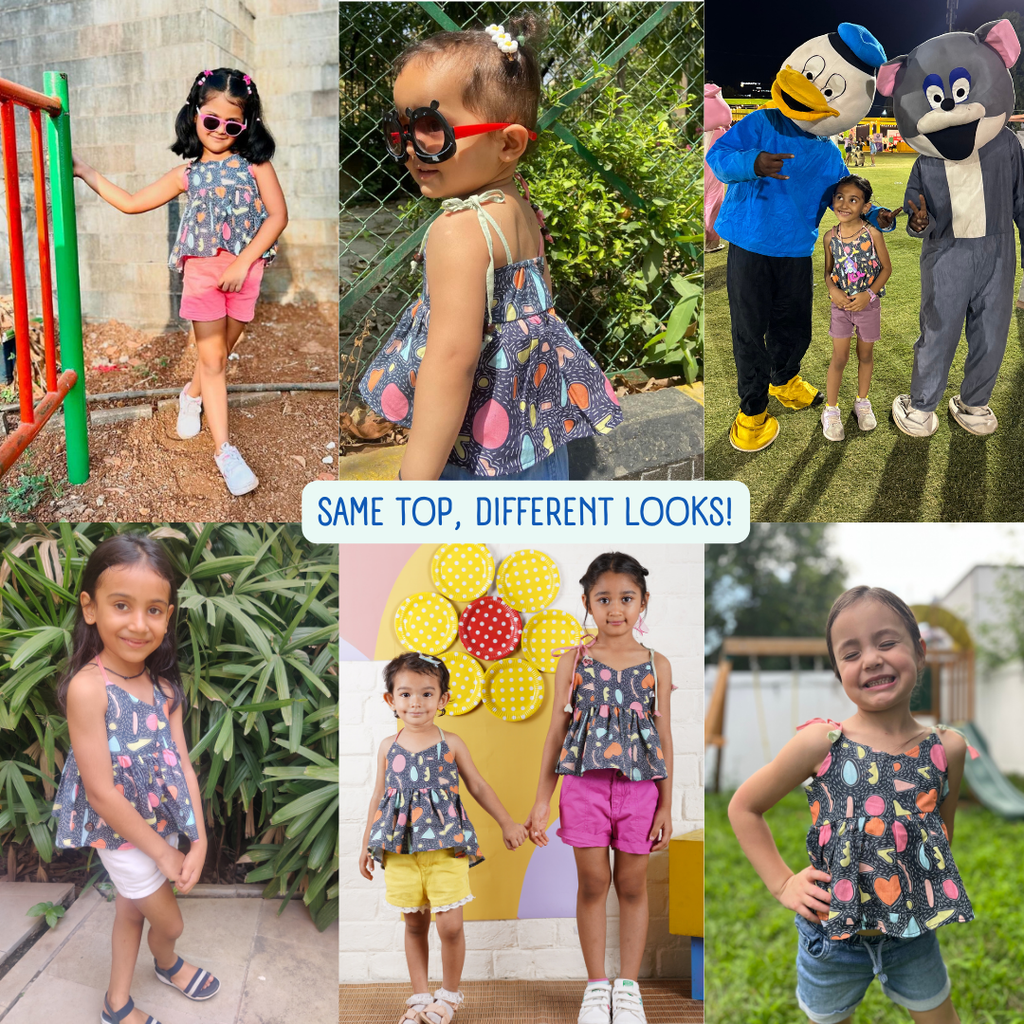 Creating Five Different Looks with One Top: Embracing Versatility with See Sow’s Blooming Top