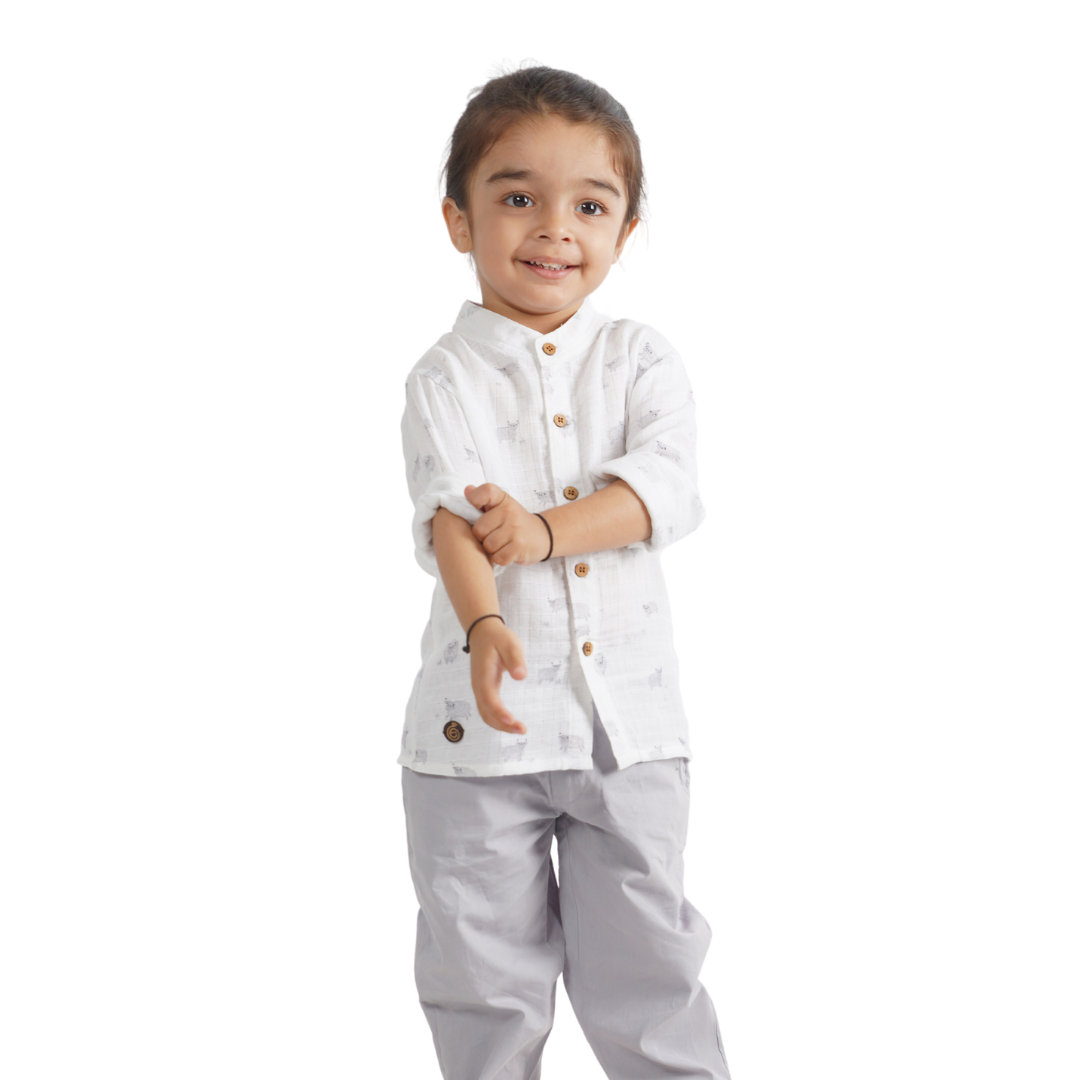Grey Boys Pant