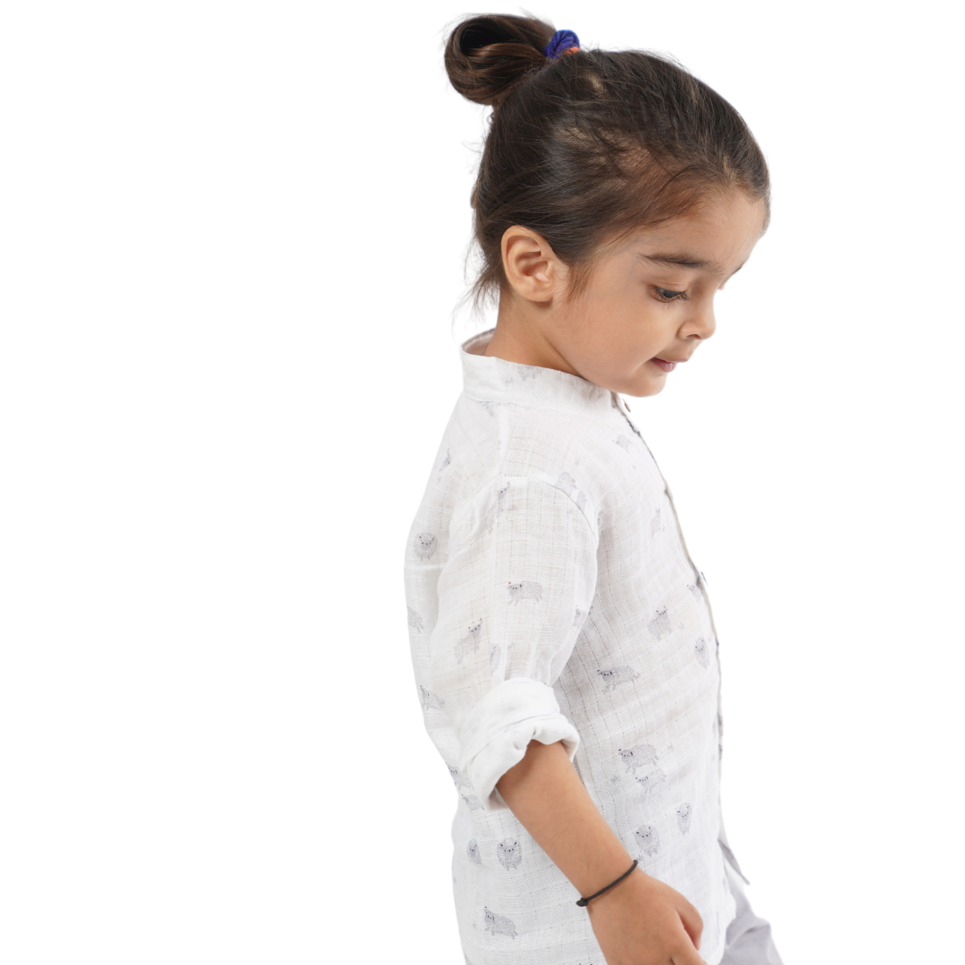 Boys Set- Sheep Shirt and Pant