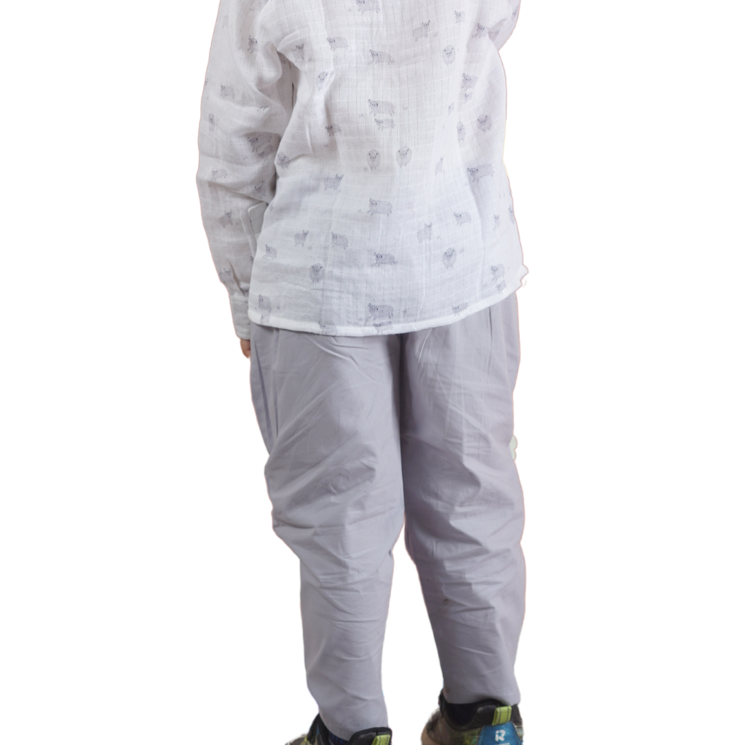 Grey Boys Pant