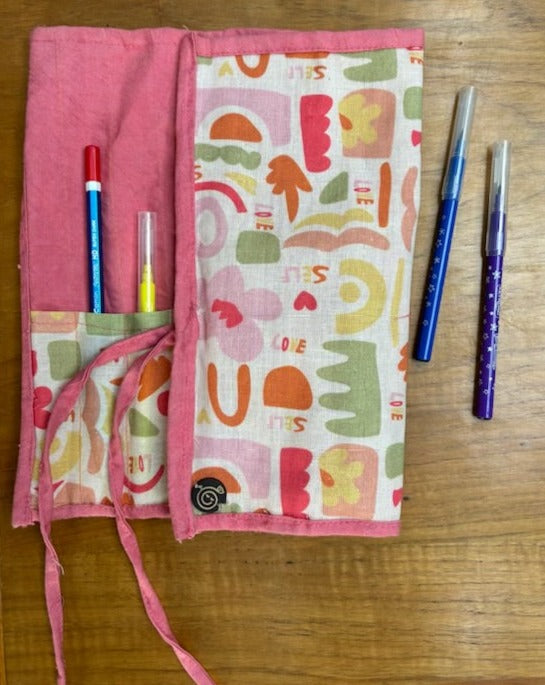 Self Love Upcycled Fabric Organizer