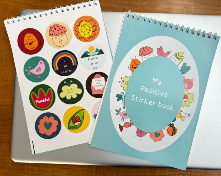 Positive Affirmations Sticker Book