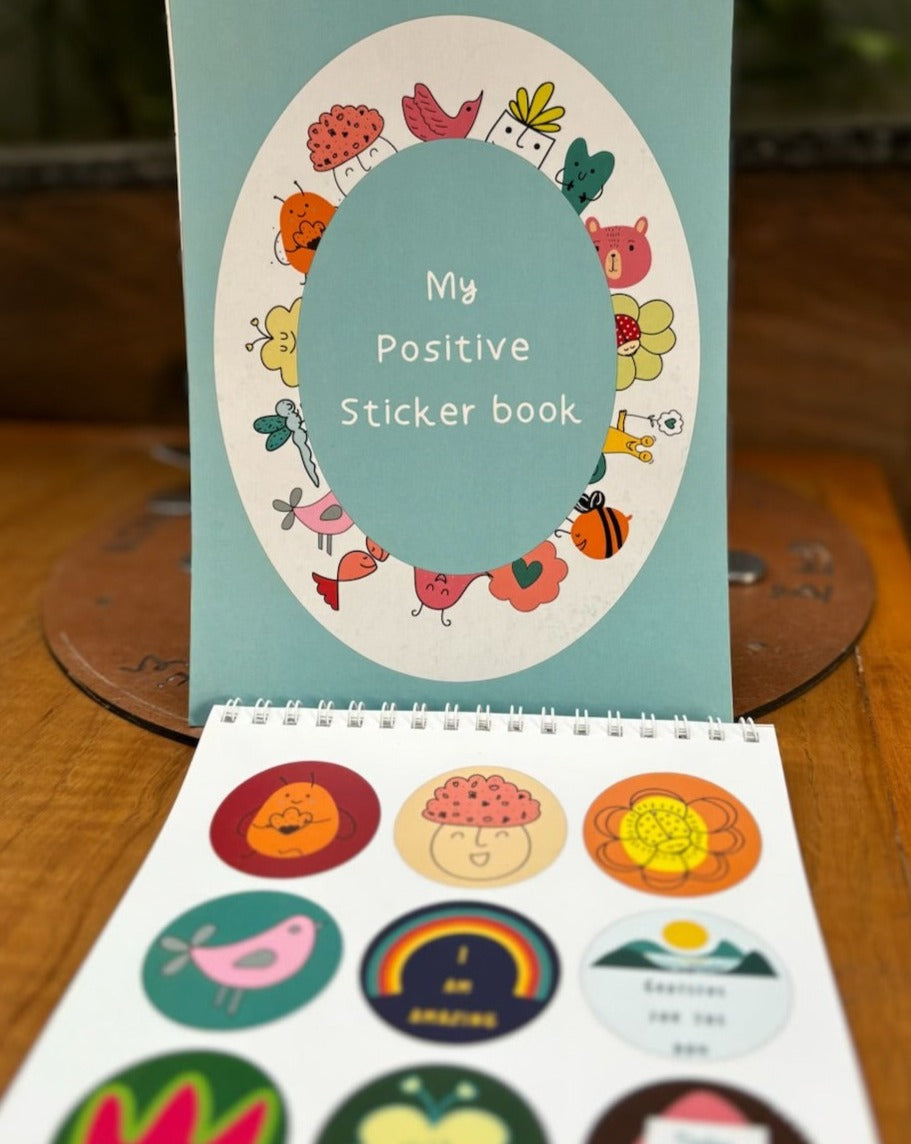 Positive Affirmations Sticker Book