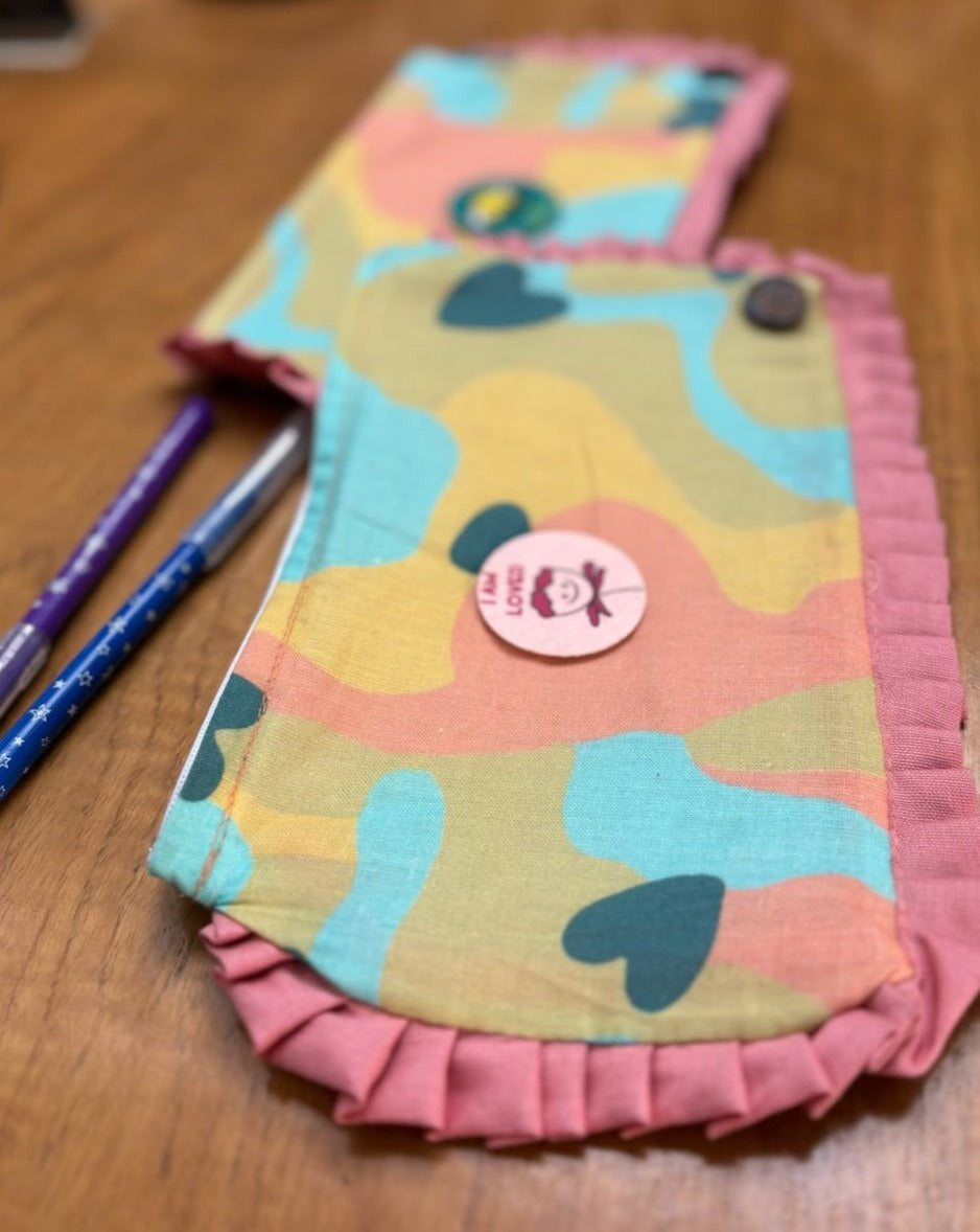 Adore Upcycled Fabric Pouch