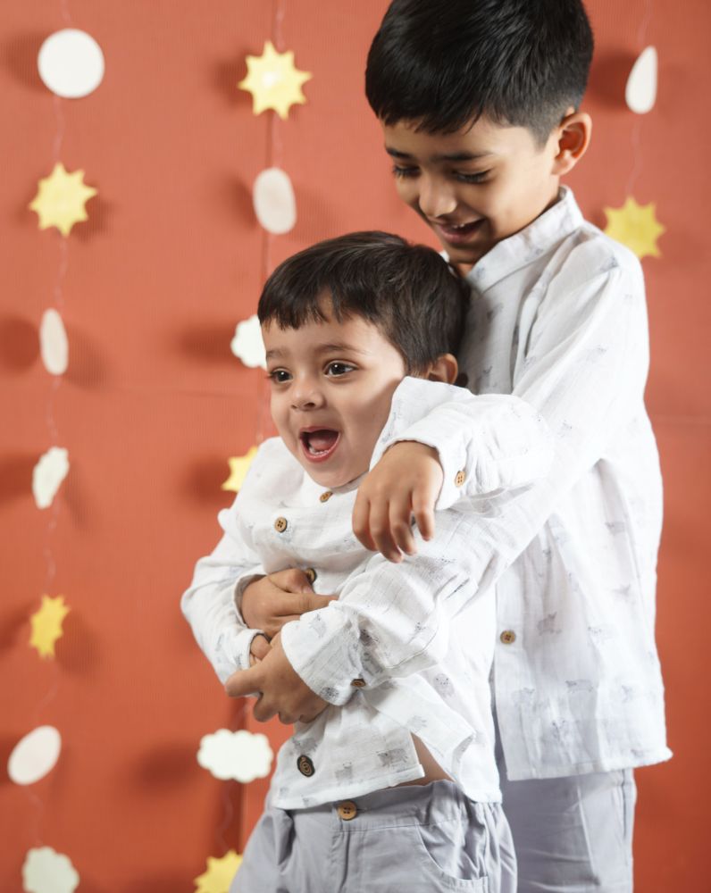 Boys Set- Sheep Shirt and Pant