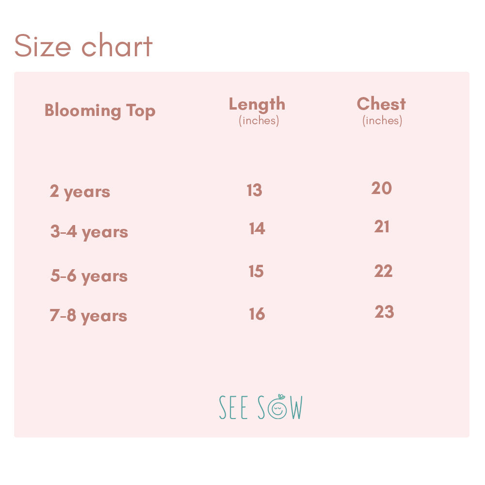Blooming Girls Top