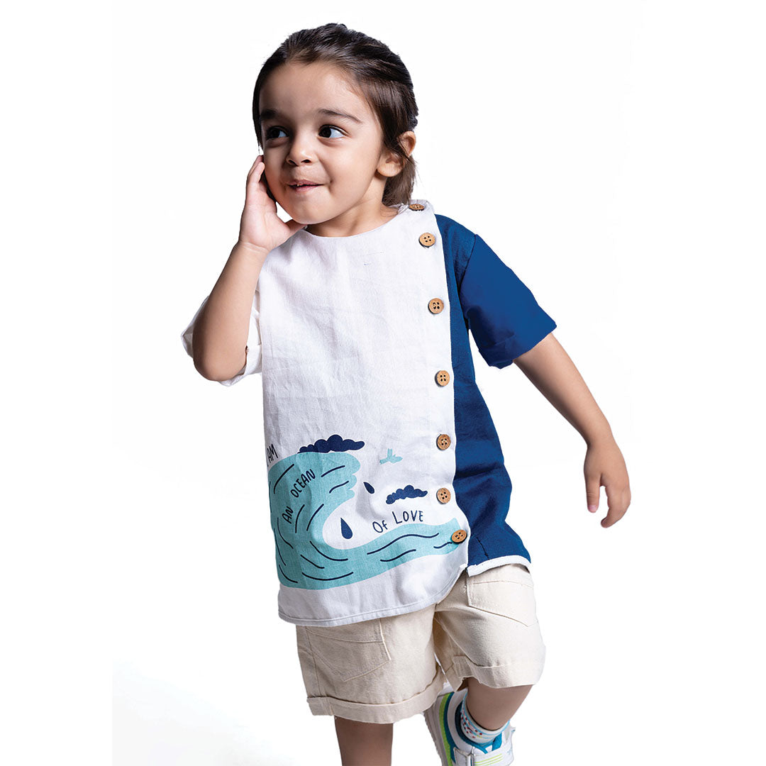 Ocean of Love Unisex Kurta
