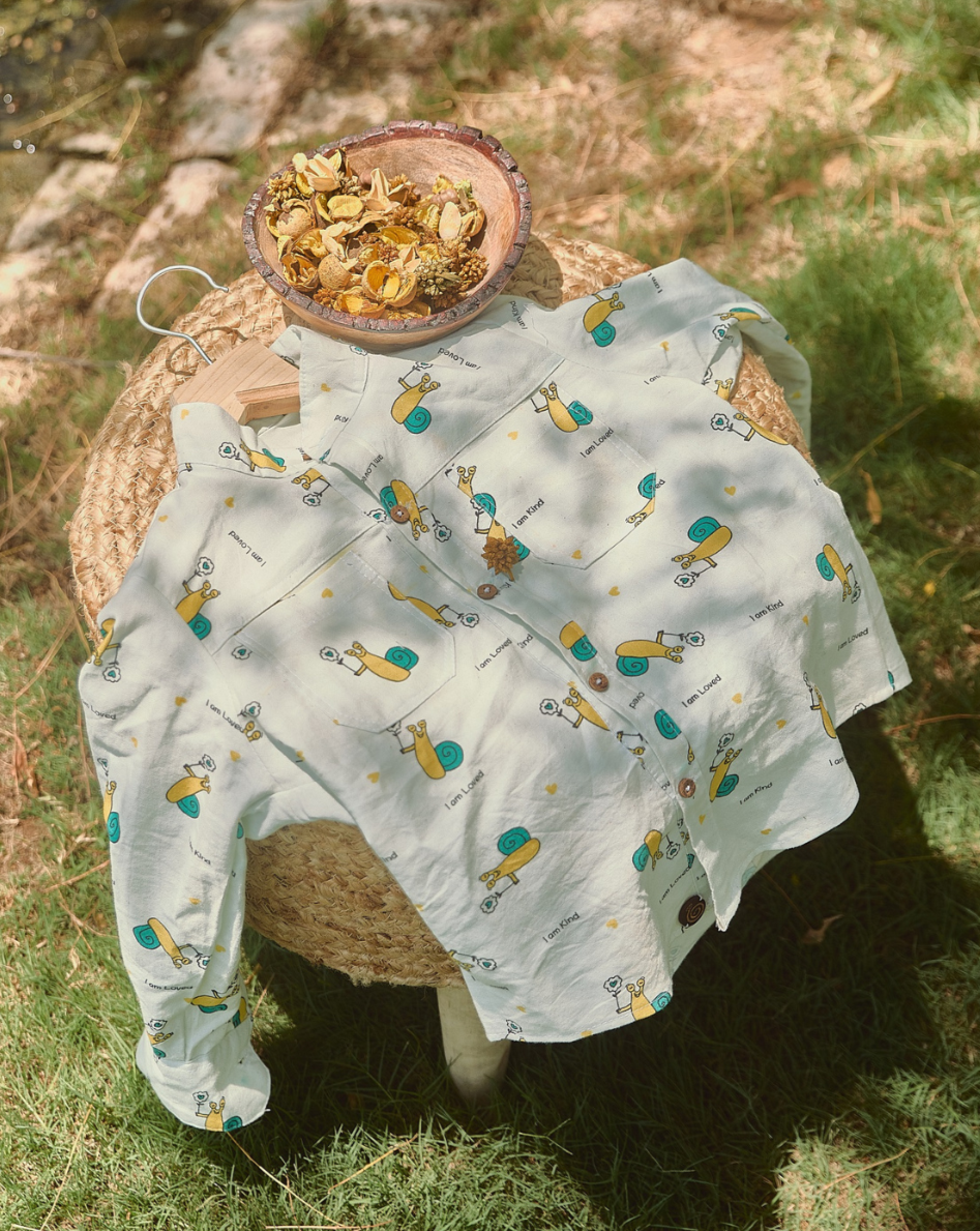 Soulful Snail Boys Shirt