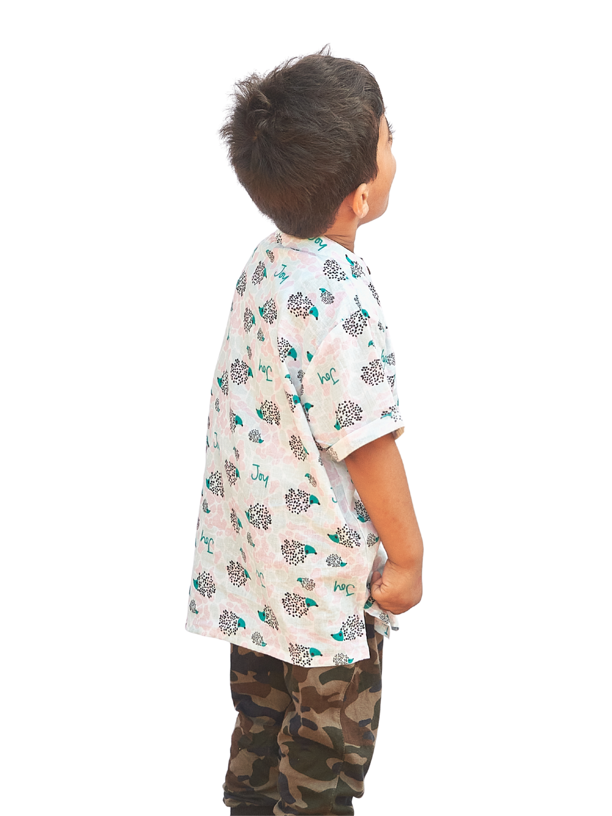 Happy Hedgehogs Boys Kurta